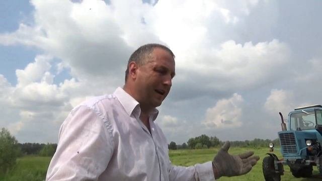 Косим сено 2019. Дед не пускает в трактор! Косилка виракс 1,65.