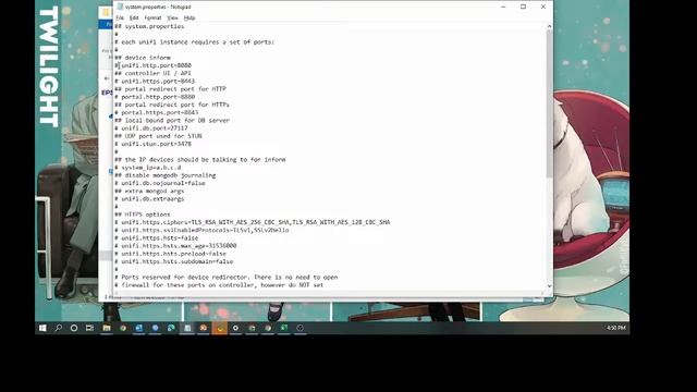 HOW TO FIX ERROR START UP FAILD PORT 8080 IS USED BY ANOTHER PROGRAM UNIFI CONTROLLER