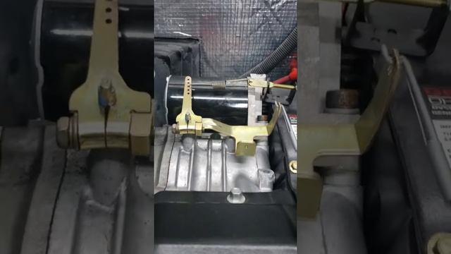Generac speed ramping adjustment.