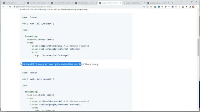 #50 Code Formatting: Cloud side code formatting in GitHub using GitHub action.