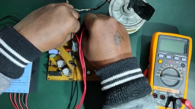 pcb and ipm testing samsung inverter fridge