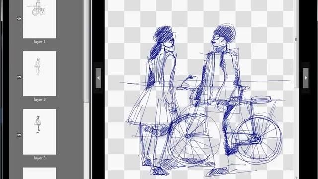 我的 Wacom Inkling 首次試繪 - Inkling Sketch Manager 應用程式錄影紀錄