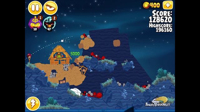 Angry Birds Seasons Invasion of the Egg Snatchers 1-13 Walkthrough 3 Star