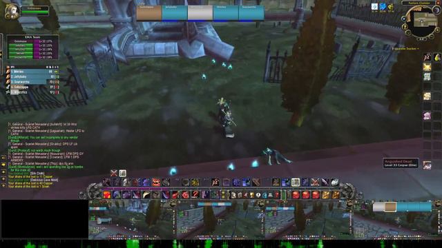 MOUSEOVER MULTIBOXING WOW SOD Warrior | 3 Mages | Priest SM Graveyard