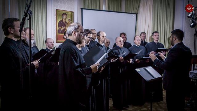 "Аллилуйа" и "Се Жених" - хор школы "Схолион Псалтикис"