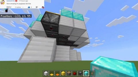 SQUID GAME Minecraft - How to Make Honeycomb Dalgona (2nd game)