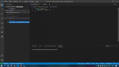 Clúster de Kubernetes en Google Cloud con Terraform