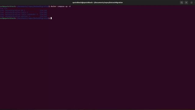 docker compose demo