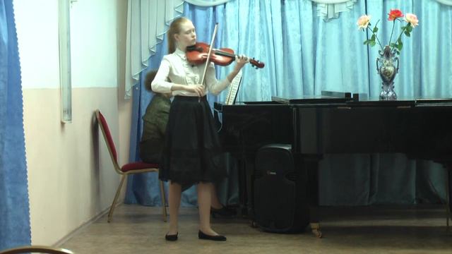 Маркова Полина (14 лет) Гендель Соната №4