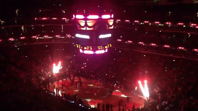 Chicago Bulls Intro  Opening 2013 from United Center