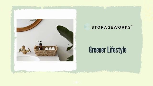 We think storage Seagrass Basket, Bring A Greener Lifestyle..