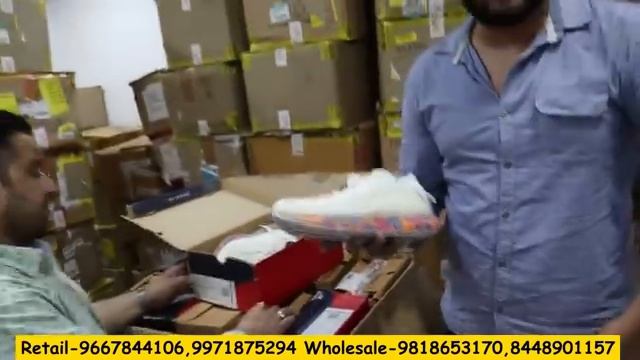 100% Original Branded Shoes Warehouse In Delhi || Asics Puma Adidas Reebok || Retail n Wholesale