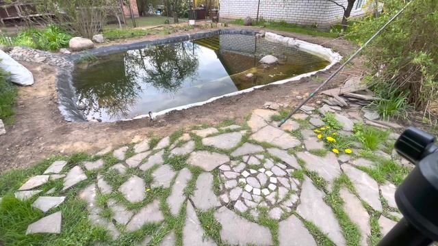 Борьба с нитчаткой. Хлорелла не сработала. Известкование пруда. #прудсбиоплато