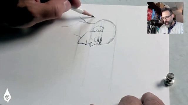 Inkpulp Podcast On Pharcyde TV : How To Draw The Human Head PT 1