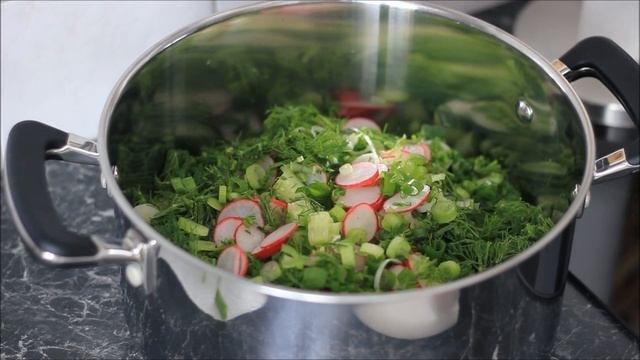 RUSSIAN COLD SUMMER SOUP - OKROSHKA RECIPE  INTHEKITCHENWITHELISA