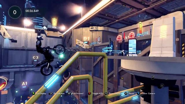 Trials Fusion Mech Unleashed #1 on Leaderboards Platinum Medal Fault One Zero controller