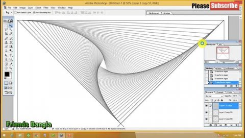How to Make Spiral Graphics Design in Photoshop