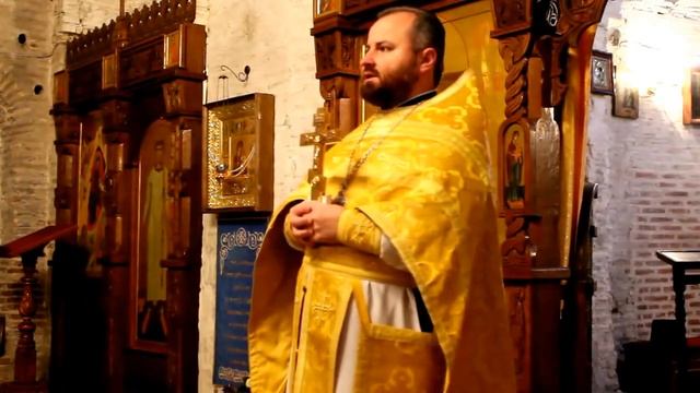Воскресная проповедь отца Александра Болонникова 1 декабря 2013 года