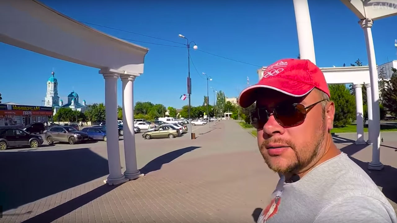 Прогулка по центру курорта Саки