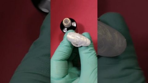 №02 база Ракушка #aspronail #ногти #маникюр #укрепление #среднежесткаябаза #золотаябаза