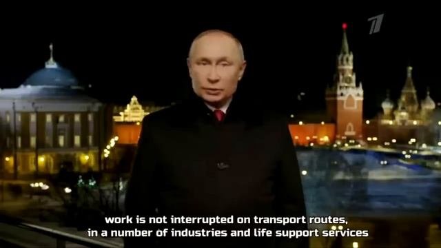 2023 Vladimir Putin New Years speech  THE BEST YET! translated Путин Новогоднее обращение 2023