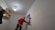 Ура! Ремонт кухни почти окончен! Повесили полочку и карниз, Скоро будет красота
