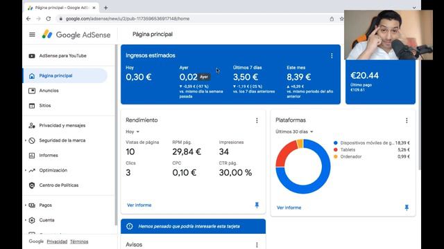 Cómo usar Google AdSense para ganar más dinero por internet en 2024
