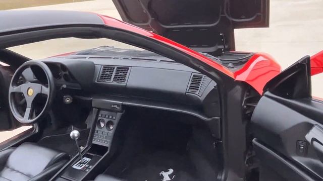 1990 Ferrari 348 TS Open Door Walk Around!