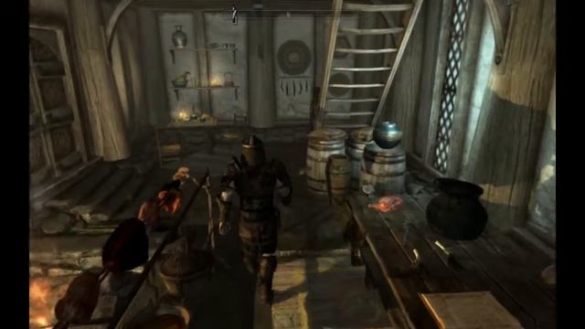 SKYRIM подём к седобородым