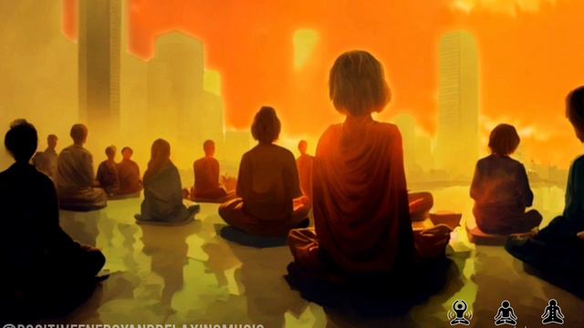 Healing flute and sound of water,432 Hz frequency,Tibetan flute @positiveenergyandrelaxingmusic