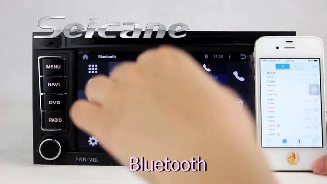 Latest Android 4 4 2004-2014 VW Transporter car stereo removal with good sound system 1080P