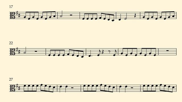 HOTLINE BLING - Billie Eilish Version - Viola Sheet Music
