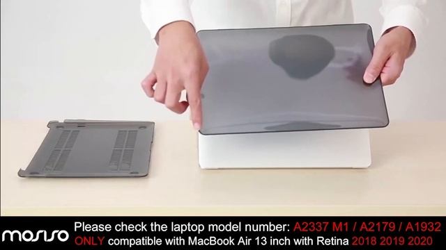MOSISO Compatible with MacBook Air 13 inch Case 2020