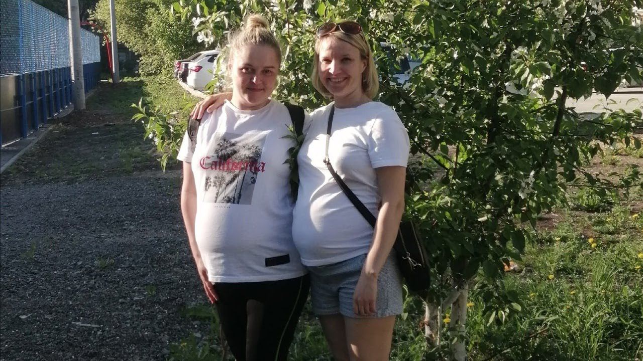 Опустился ли живот? Снова отёки/ Тётя в гостях