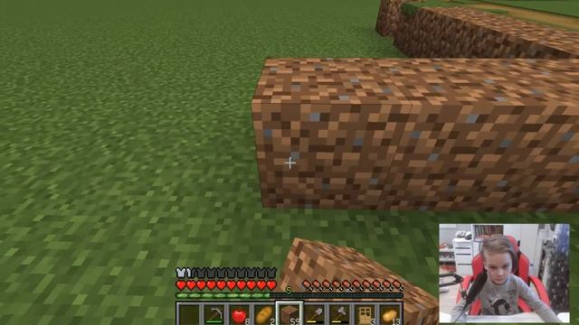 майнкрафт. плоский мир. слизни нападают!