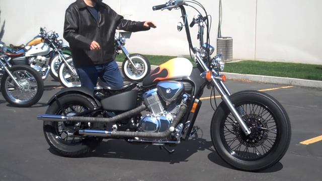 Honda Shadow VLX 600 Bobber Ride HD