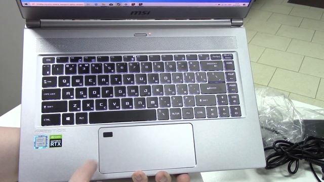 Обзор ноутбука MSI P65 Creator