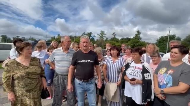 Жители Суджанского района Курской области записали видеообращение.
