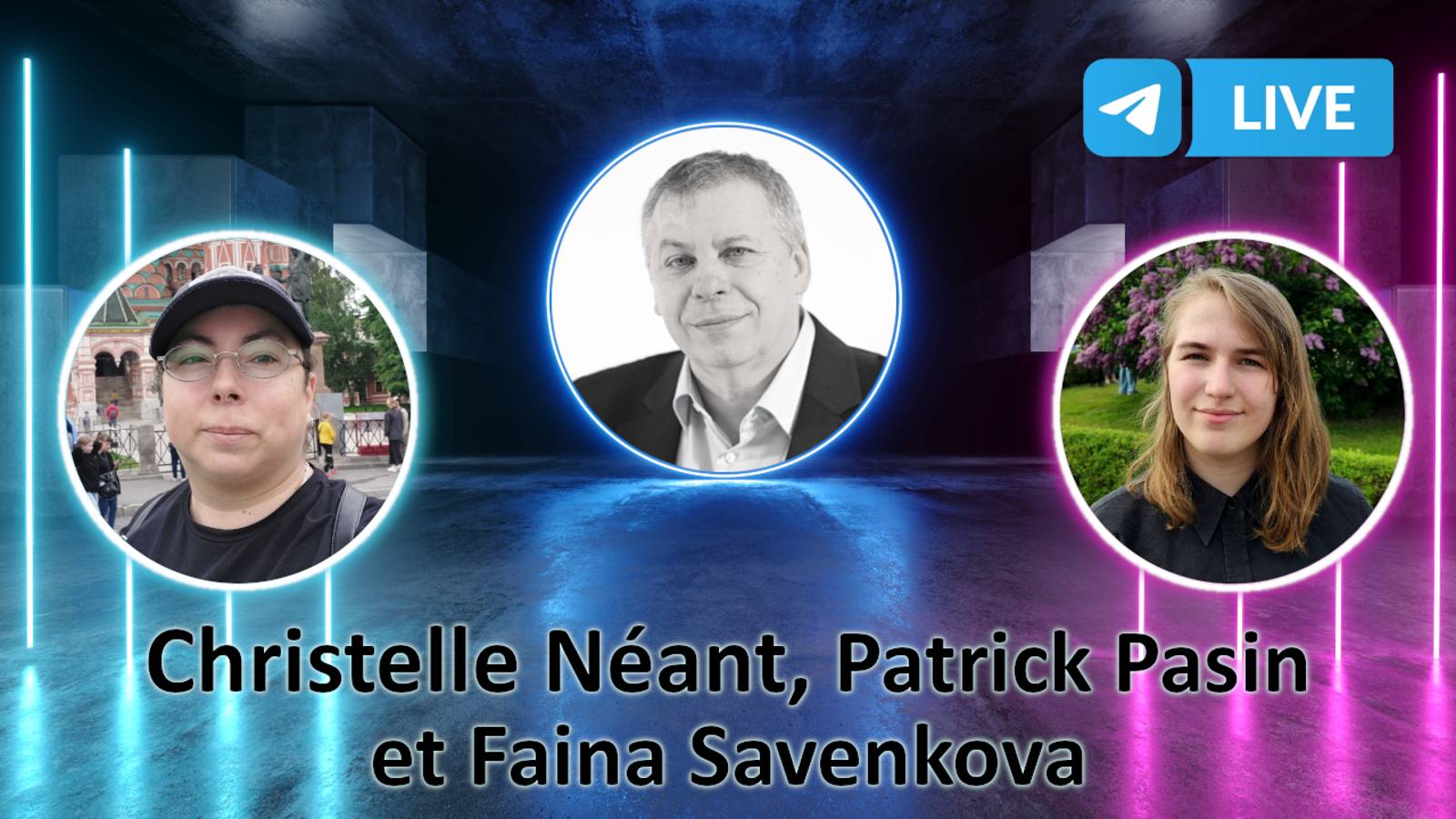 Labyrinthe Live - Présentation des livres de Faina Savenkova en français avec Patrick Pasin