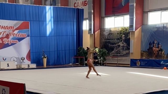Авилова Инга, булавы 2022. Чемпионат ЦФО