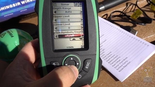 FISHINGSIR Wireless Fishing Sonar Transducer & Display Review