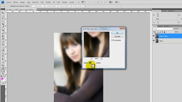 Efecto Suavizado PHOTOSHOP CS4