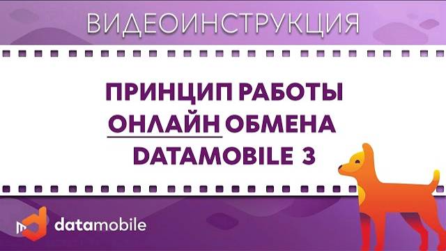 DataMobile 3: Принцип работы Онлайн обмена DataMobile 3