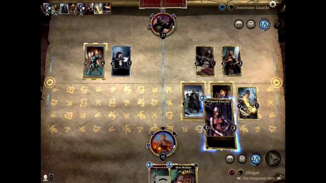 Elder Scrolls Legends (ios) Act 1 Chapter 5 play through!