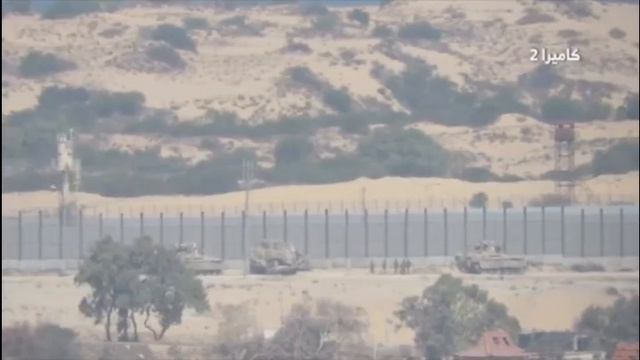 Бойцы палестинского ХАМАСа публикуют кадры обстрела инженерной машины израильской армии ЦАХАЛ!