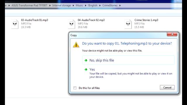 Your device might not be able