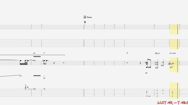 Steelheart Tabs - Shes Gone