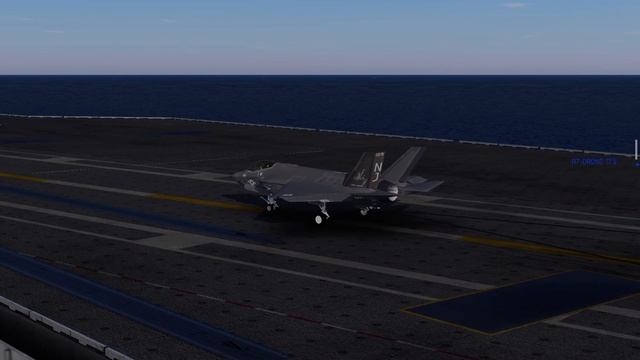 F-35C landing on USS Gerald R. Ford CVN-78 carrier #battlepenguin
