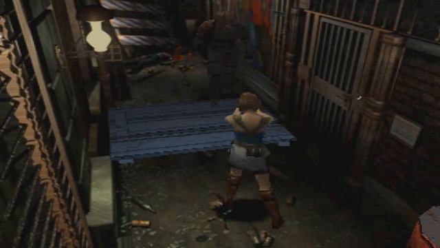 Resident Evil 3 Defeating Nemesis on the Raccoon Streets (4th Encounter)