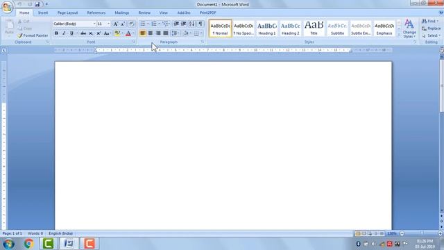 #1 MS Word - Basic Introduction | Microsoft Word for beginners | Basic Knowledge of MS Word | hindi